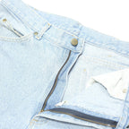 LEE Mens Light Blue Relaxed Straight Denim Medium Wash Jeans W36 L30 Comfortable