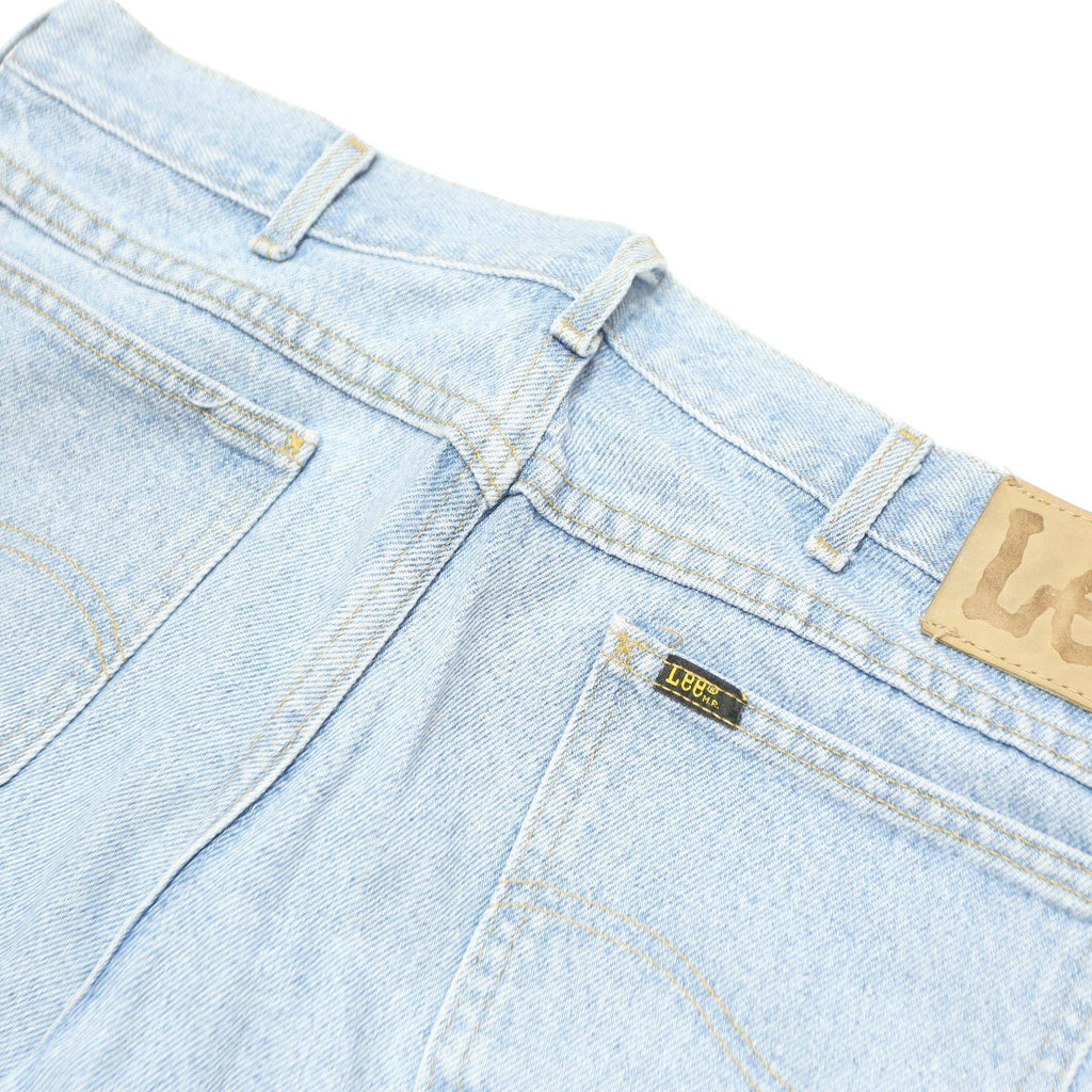 LEE Mens Light Blue Relaxed Straight Denim Medium Wash Jeans W36 L30 Comfortable