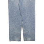 CARHARTT Mens Relaxed Light Blue Denim Jeans W40 L32 Classic Cotton Blend Zip