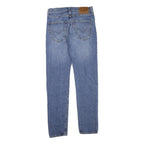 LEVI'S 512 Tapered Womens Jeans Blue Denim Regular Fit Cotton Blend W30 L32