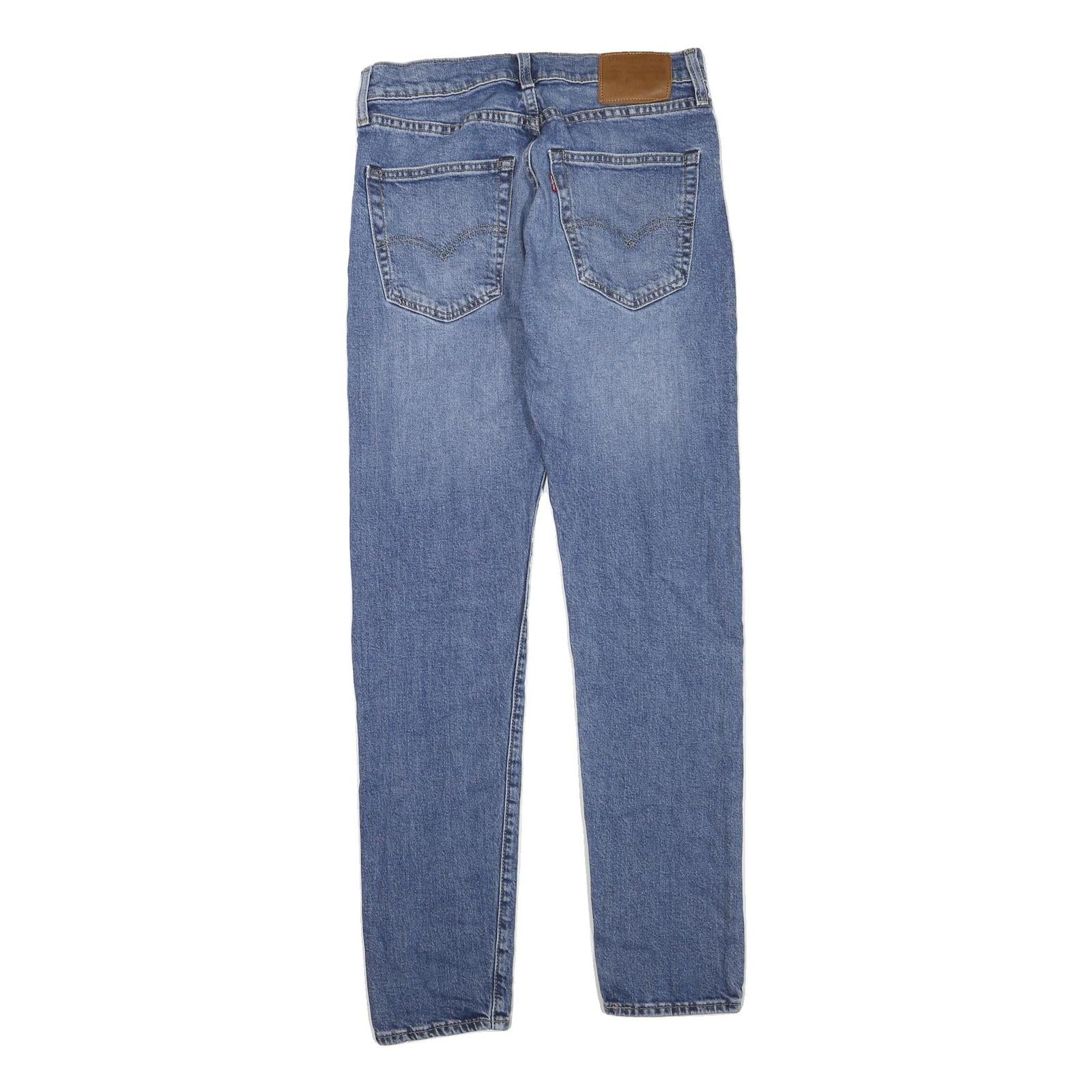 LEVI'S 512 Tapered Womens Jeans Blue Denim Regular Fit Cotton Blend W30 L32