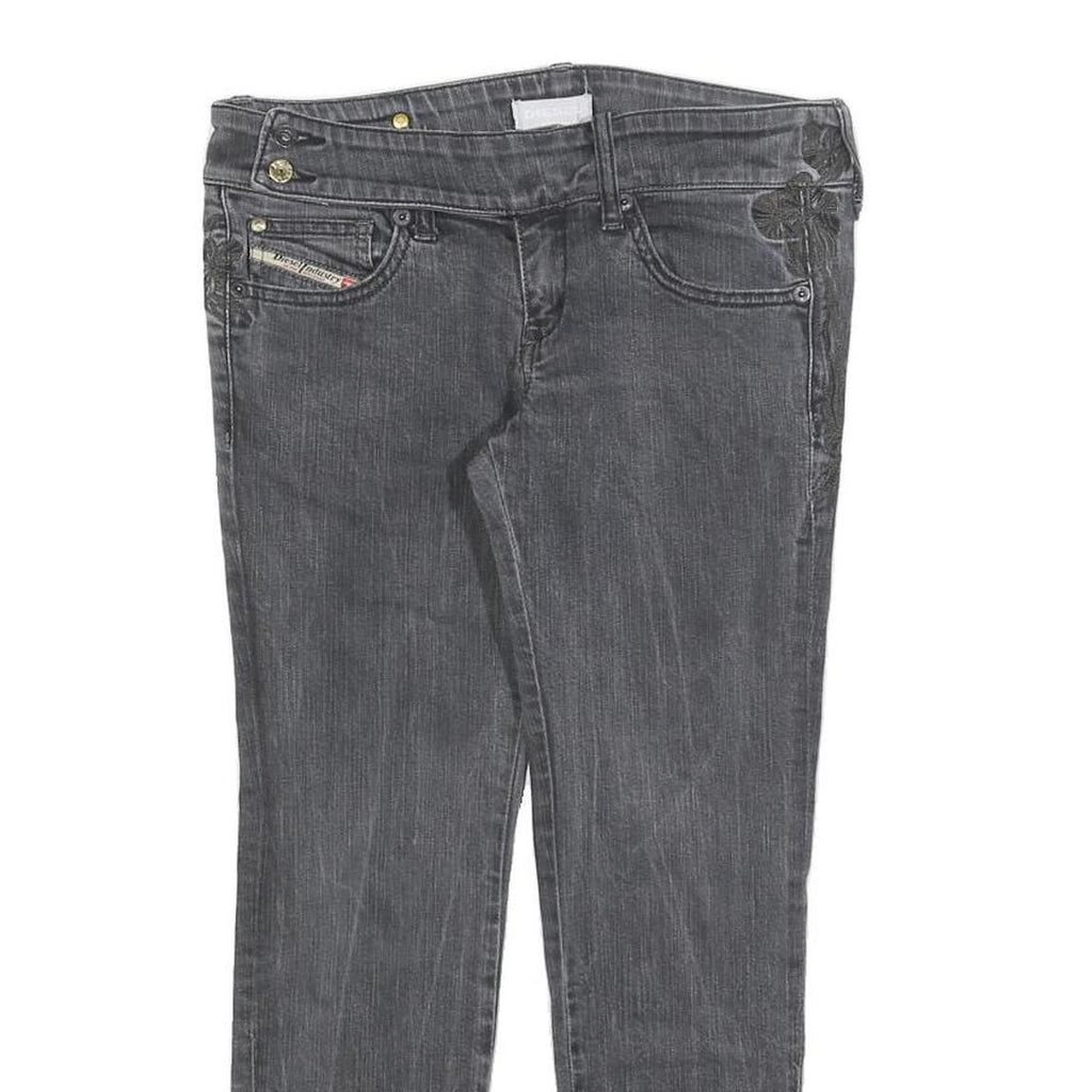 DIESEL Womens Jeans Blue Slim Skinny Denim Medium W27 L24 Stylish Zipped