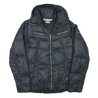 COLUMBIA Womens Black Jacket XS Polyester Blend Quilted Zip Outdoor Warm