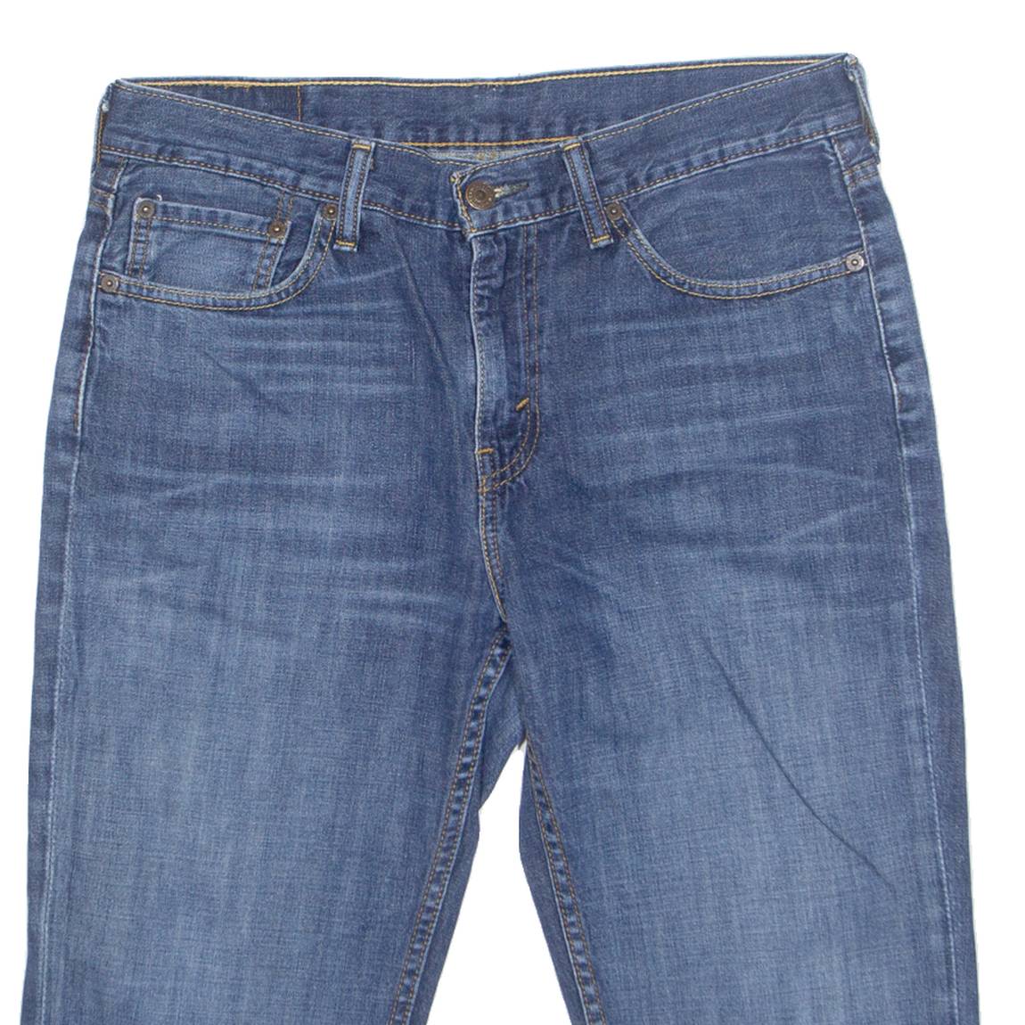 LEVI'S Cut Off 514 Mens Denim Shorts Blue M W32
