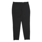 CLUB MONACO Womens Wool Black Slim Tapered Trousers W32 L32 Formal Workwear