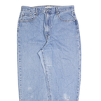 LEVI'S Womens Jeans Blue Loose Straight Denim Medium W32 L29 Vintage Style