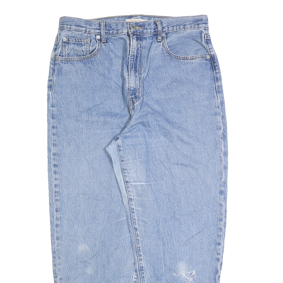 LEVI'S Womens Jeans Blue Loose Straight Denim Medium W32 L29 Vintage Style