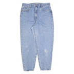 LEVI'S Womens Jeans Blue Loose Straight Denim Medium W32 L29 Vintage Style