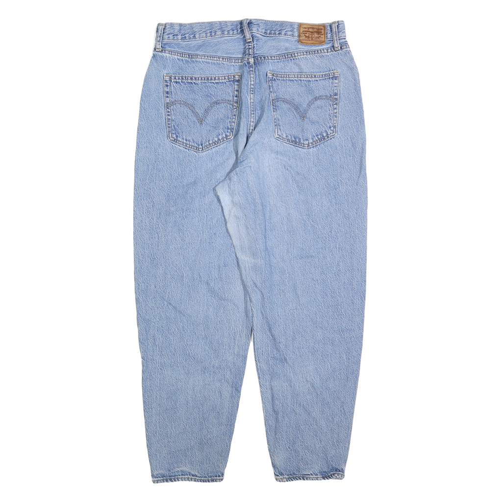 LEVI'S Womens Jeans Blue Loose Straight Denim Medium W32 L29 Vintage Style