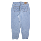 LEVI'S Womens Jeans Blue Loose Straight Denim Medium W32 L29 Vintage Style