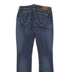 TOMMY HILFIGER Womens Jeans Blue Regular Straight Denim Medium W30 L30 Zip