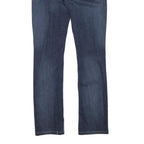 TOMMY HILFIGER Womens Jeans Blue Regular Straight Denim Medium W30 L30 Zip