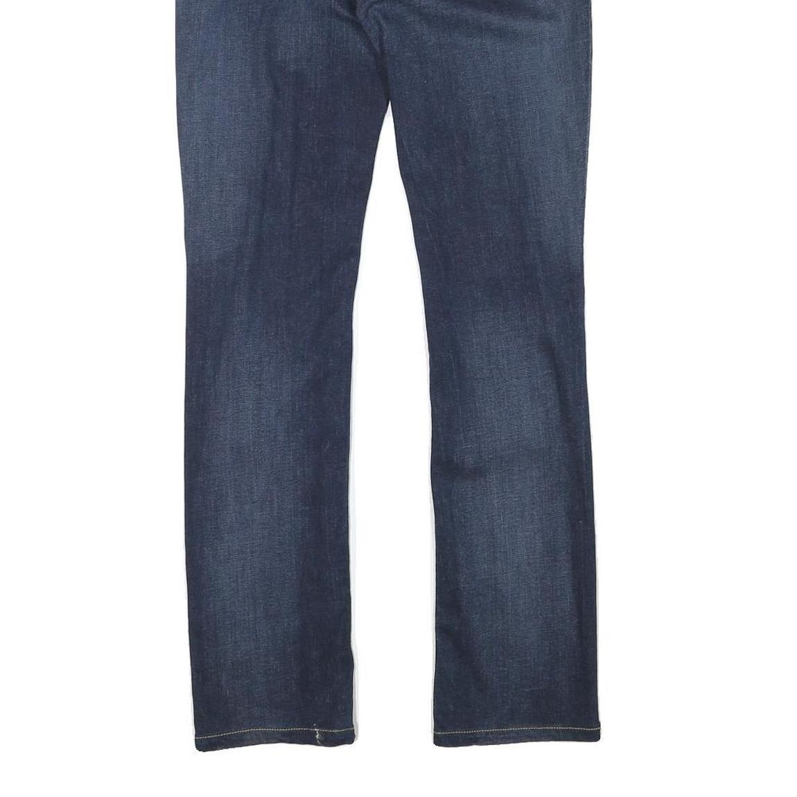 TOMMY HILFIGER Womens Jeans Blue Regular Straight Denim Medium W30 L30 Zip