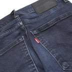 LEVI'S Mens Skinny Taper Big E Jeans Blue Slim Skinny Cotton Blend W30 L32 Zip