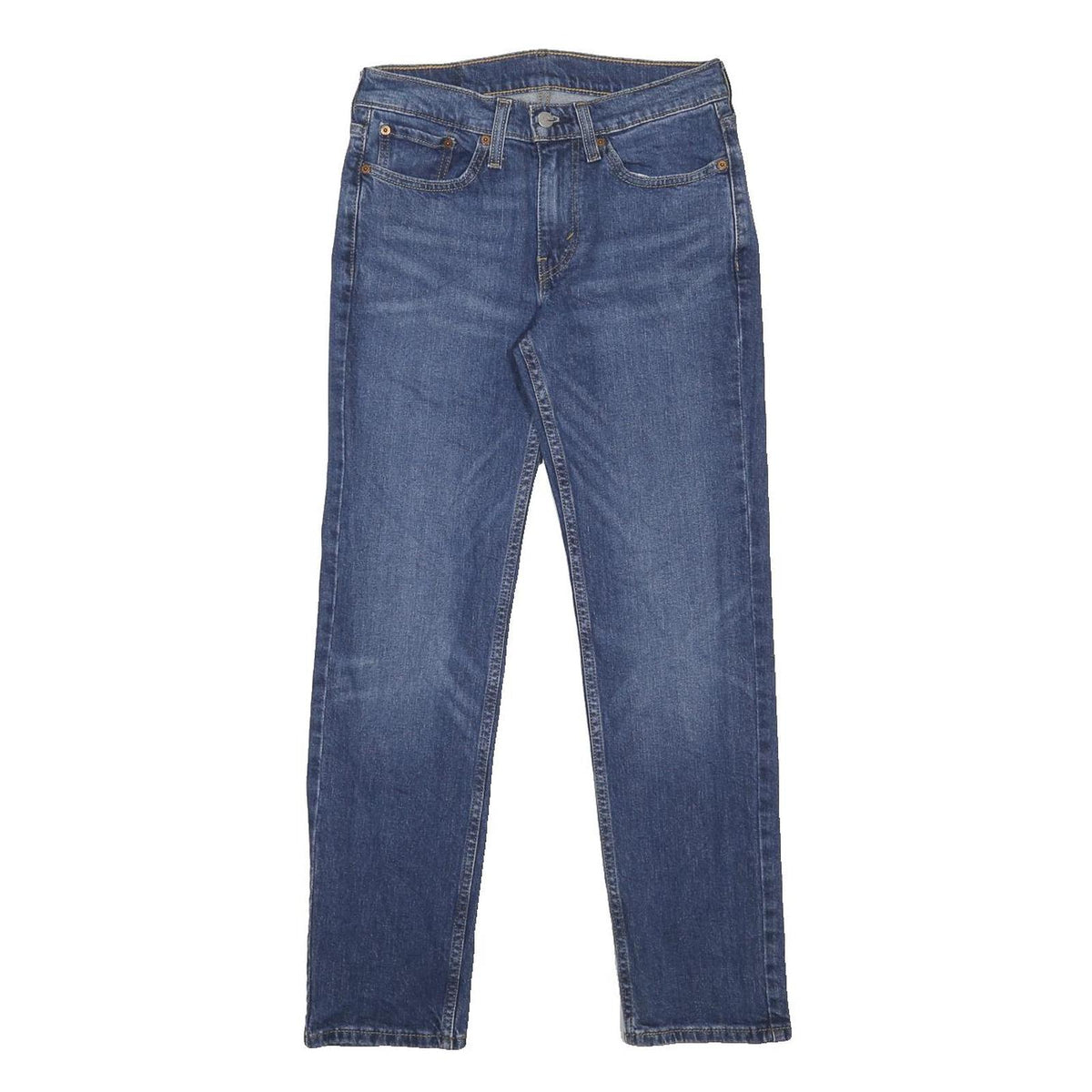 LEVI'S 514 Slim Mens Jeans Blue Slim Straight Denim Medium W29 L30 Classic Fit