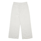 LEVI'S Womens White Loose Wide-Leg Denim Jeans W29 L26 Cotton Blend Zip