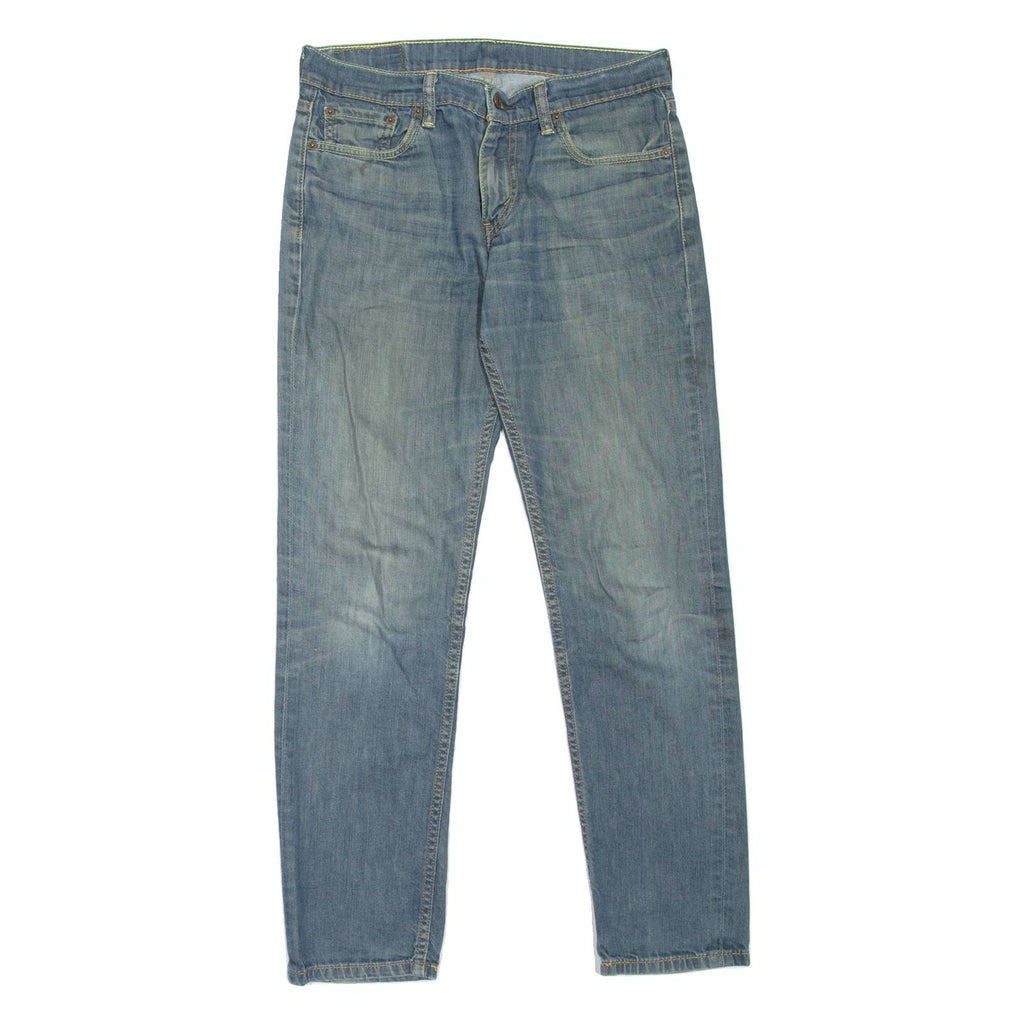 LEVI'S 511 Jeans Mens Blue Slim Straight Stone Wash W30 L32
