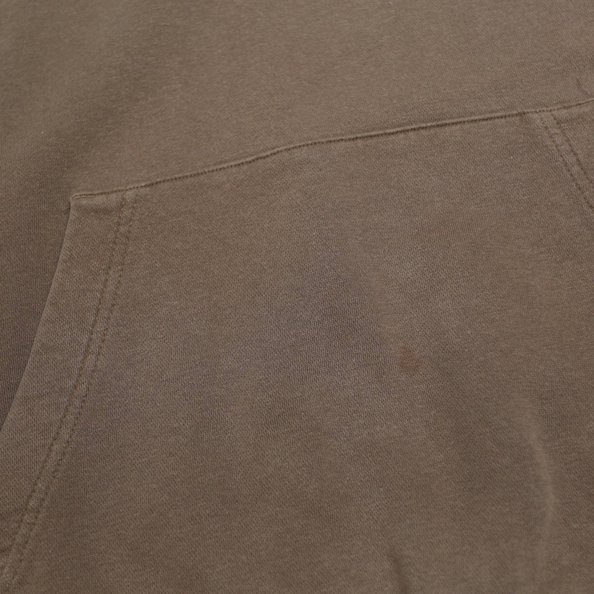 NIKE Mens Brown Hoodie S Cotton Blend Pullover S Logo