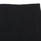 M&S COLLECTION Womens Black Mini Skirt Viscose Blend Plain UK 18 Classic Style