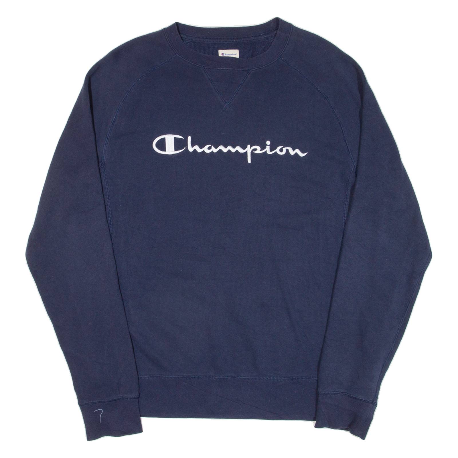 CHAMPION Petite Mens Sweatshirt Blue S