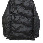 PUMA Womens Black Jacket UK 14 Polyester Zip Hooded Puffer Stylish Warmwear