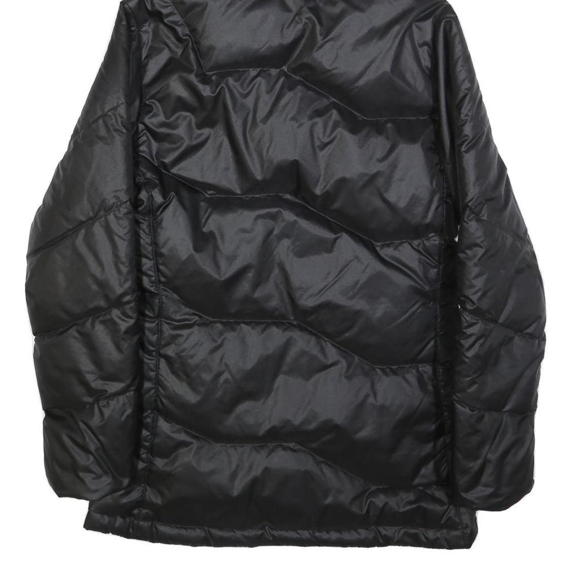 PUMA Womens Black Jacket UK 14 Polyester Zip Hooded Puffer Stylish Warmwear