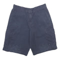 DICKIES Mens Shorts Navy Blue Cargo L W34 Workwear Durable Polyester Blend