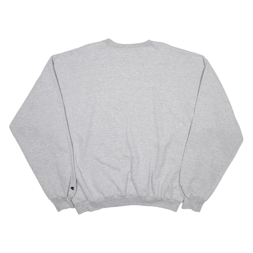 CHAMPION Mens Grey Indiana Tech Volleyball Crew Neck XL Sweatshirt Casual Wear