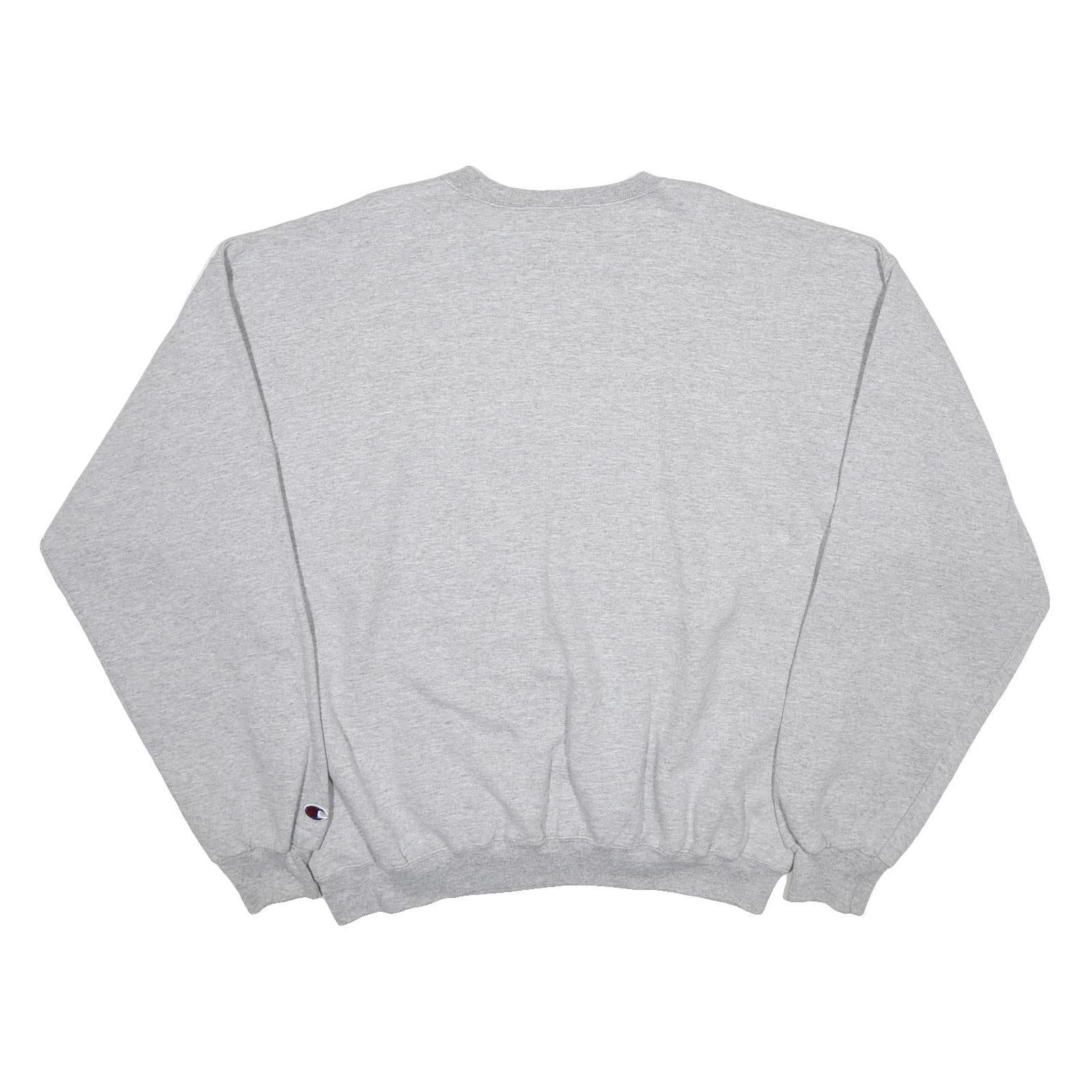 CHAMPION Mens Grey Indiana Tech Volleyball Crew Neck XL Sweatshirt Casual Wear