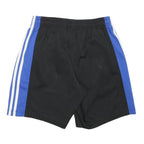 ADIDAS Mens Shorts Black & Blue Sports S W26 Athletic Track Casual