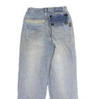 C.W.W JEANS Mens Blue Regular Straight Denim Medium W28 L30 Workwear Style