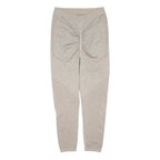 Womens Maternity Joggers Beige Slim Tapered S W24 L22 Seam Detail Elastic Waist