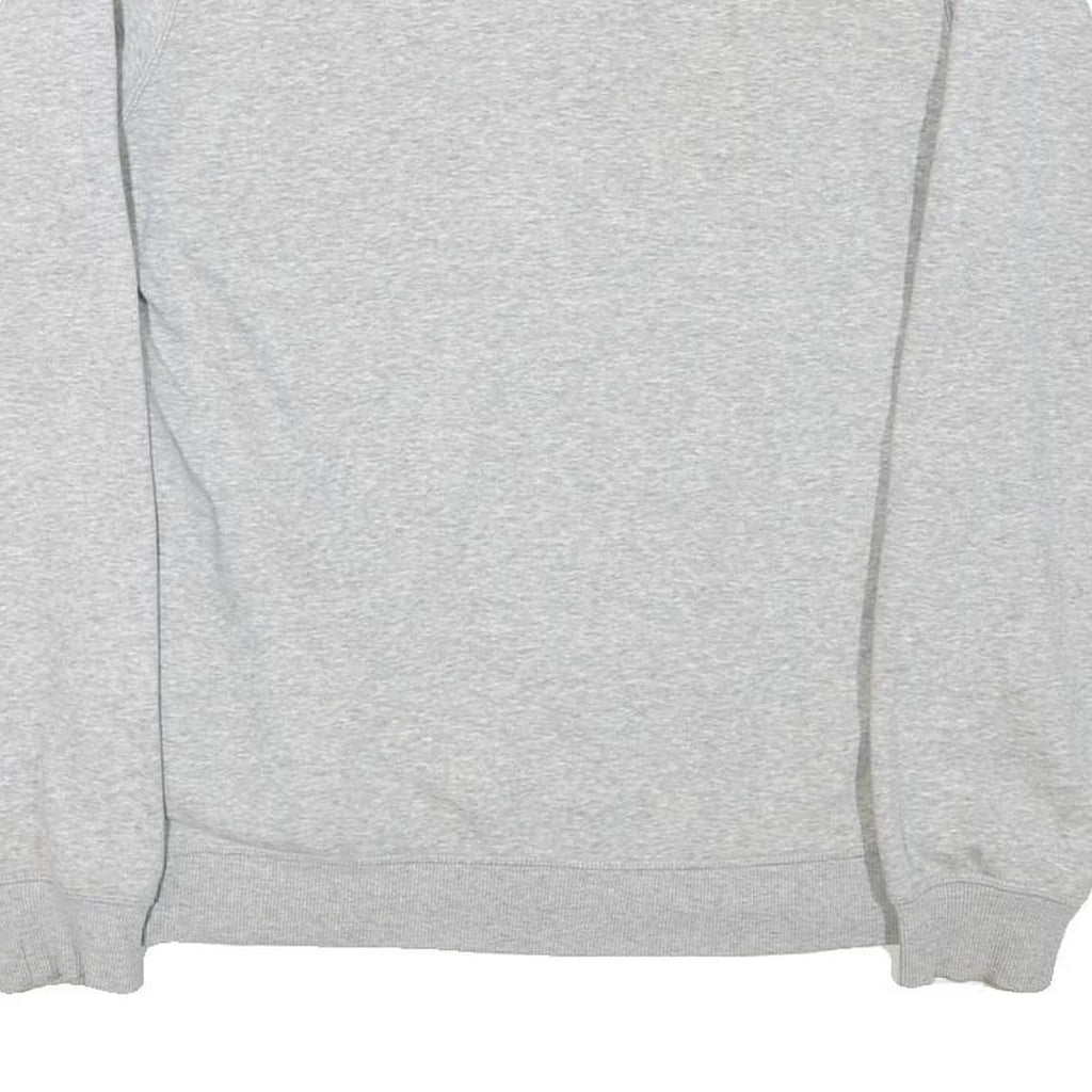 ADIDAS Mens Grey Blue Sweatshirt Crew Neck S Cotton Blend Pullover Casual