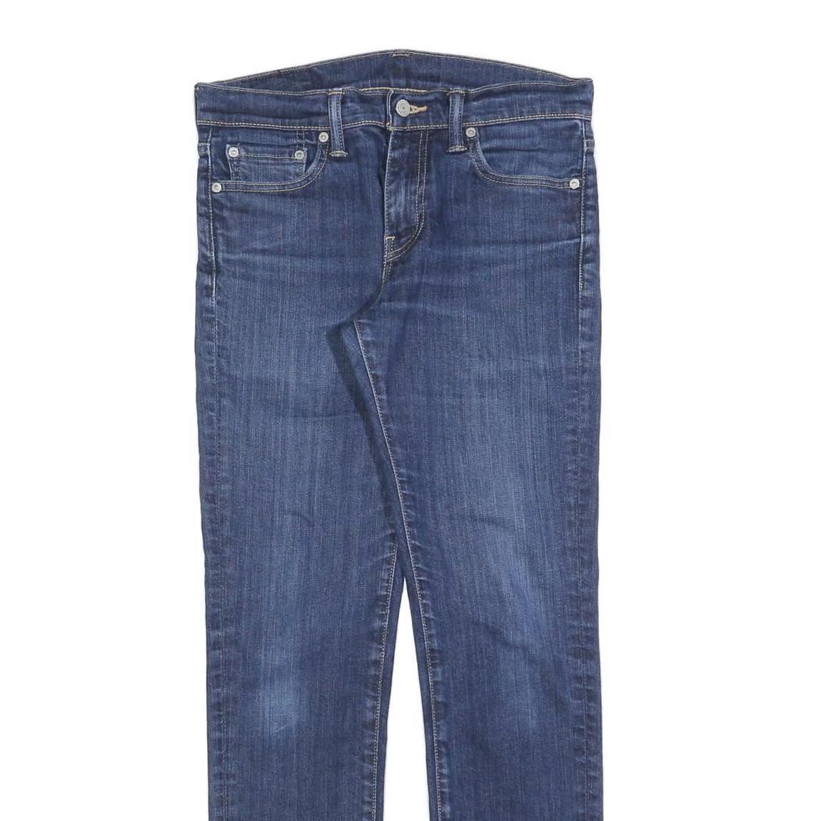 LEVI'S 511 Slim Mens Jeans Blue Slim Skinny Denim Medium W30 L32 Classic Style