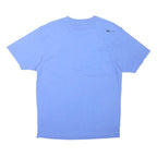 BENCH Mens Blue Graphic T-Shirt M Short Sleeve Crew Neck Cotton Blend Logo Print