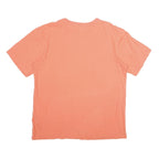 CARHARTT Womens Orange L Graphic T-Shirt Short Sleeve Crew Neck Cotton