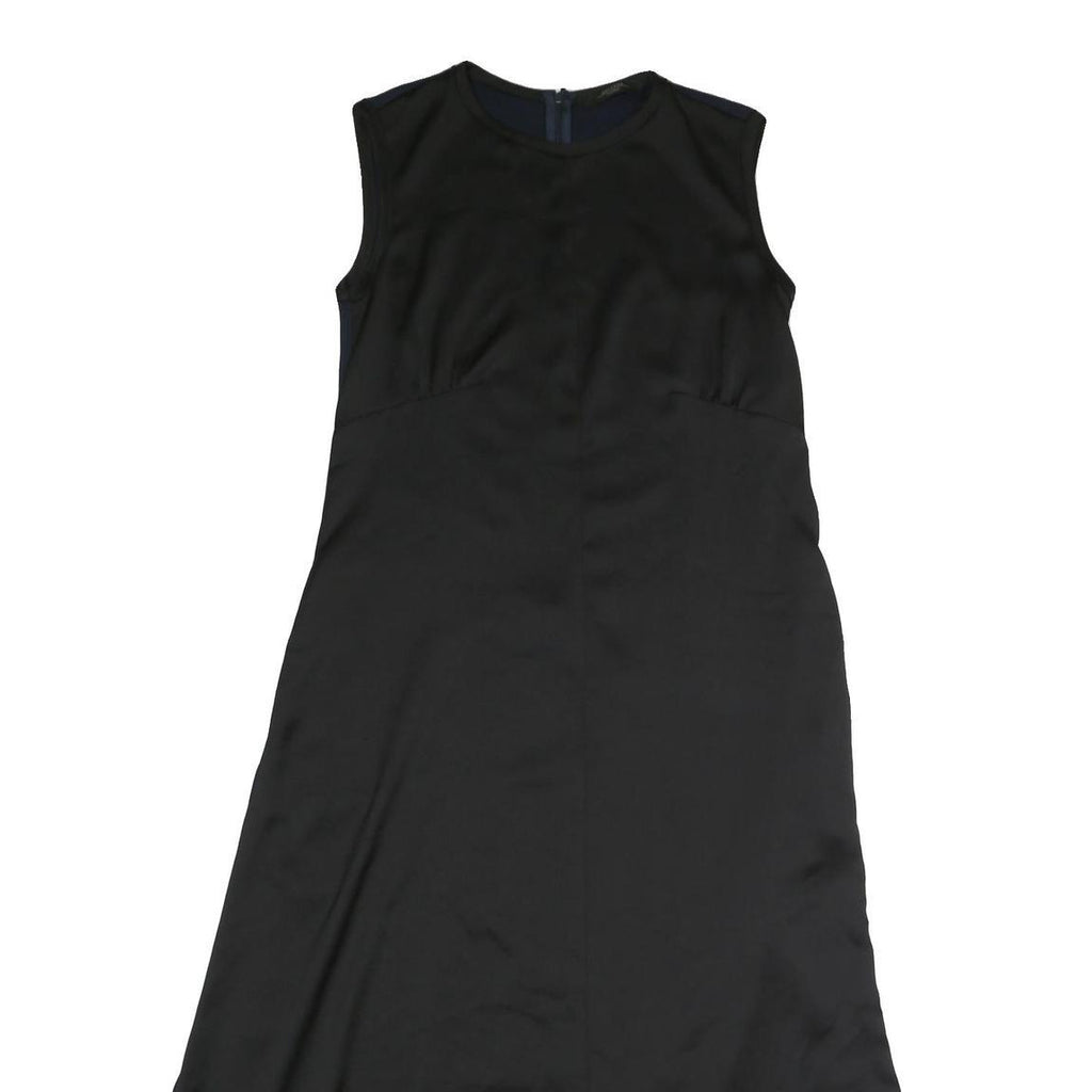 WEEKEND MAX MARA Womens Black & Navy Sleeveless Day Dress Polyester M Zip