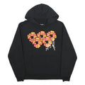 DENIM TEARS X OFFSET Mens Black Pullover Hoodie S Graphic Print Cotton Jersey