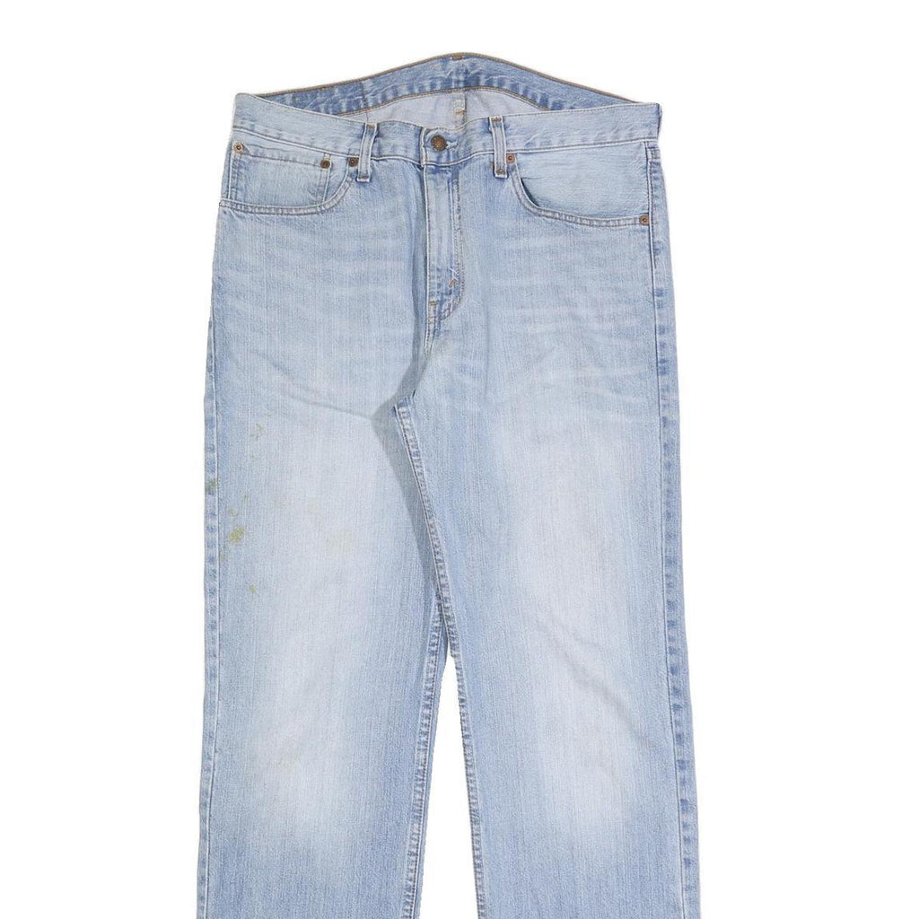 LEVI'S 751 Mens Jeans Blue Relaxed Straight Denim Light W34 L34 Classic Cotton