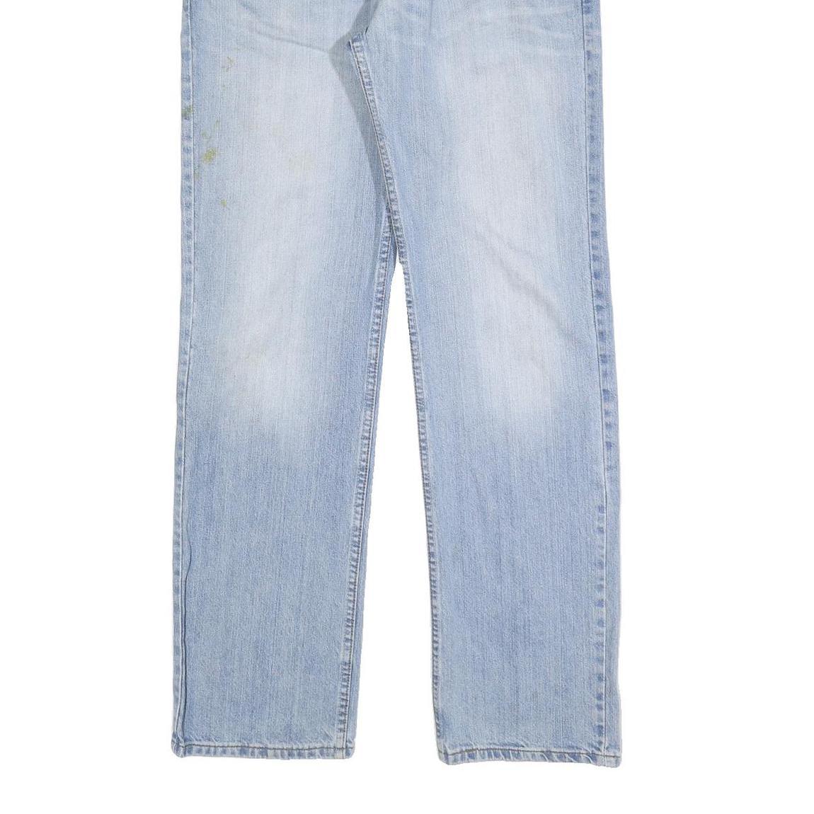 LEVI'S 751 Mens Jeans Blue Relaxed Straight Denim Light W34 L34 Classic Cotton