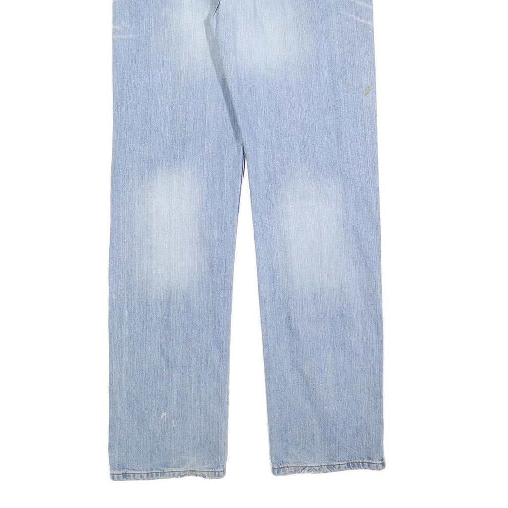 LEVI'S 751 Mens Jeans Blue Relaxed Straight Denim Light W34 L34 Classic Cotton