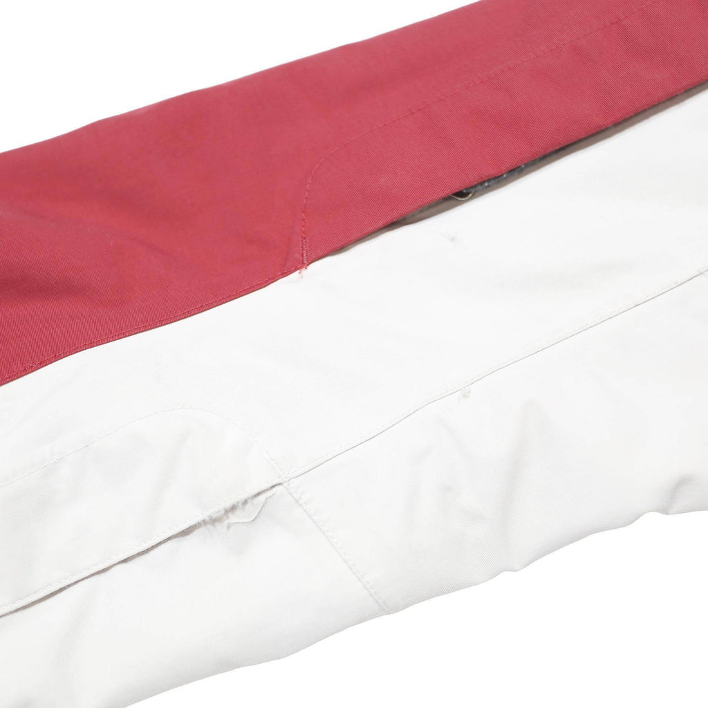 THE NORTH FACE Womens Red & White Outdoor Jacket M Nylon Waterproof Zip