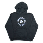 CHAMPION Shamrock Soccer Mens Black Hoodie USA M