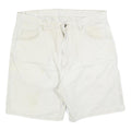 WRANGLER Mens White Casual Shorts XL W38 Cotton Blend Classic Fit