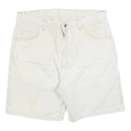 WRANGLER Mens White Casual Shorts XL W38 Cotton Blend Classic Fit
