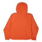 TOMMY HILFIGER Mens Orange Hoodie L Cotton Blend Pullover Hooded Sweatshirt