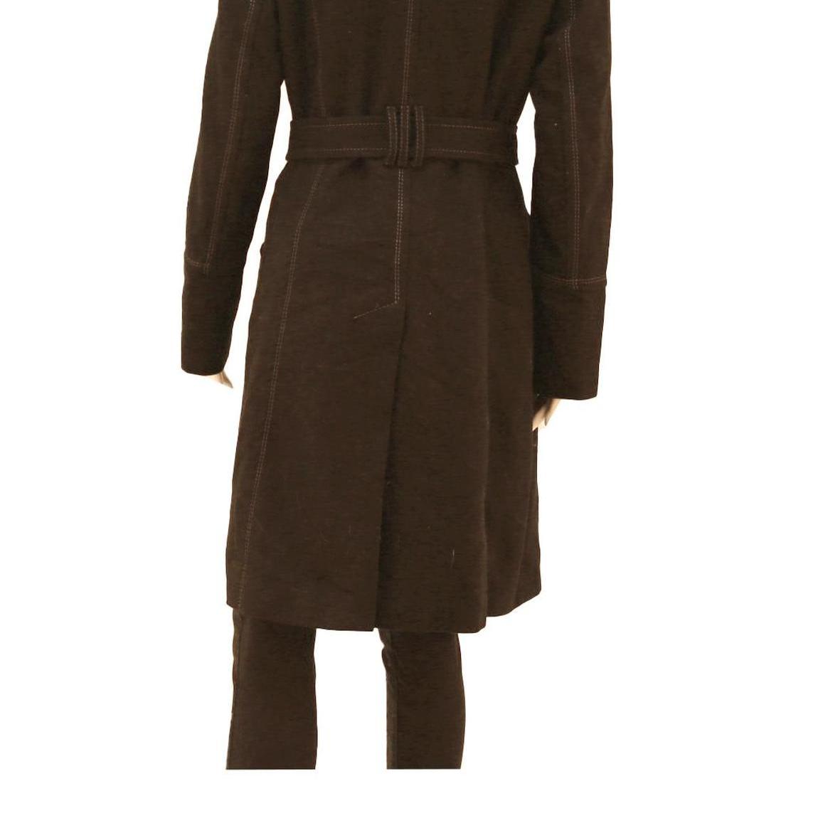 MYSTIC Womens Black Button Jacket M Cotton Blend Classic Stylish Outerwear