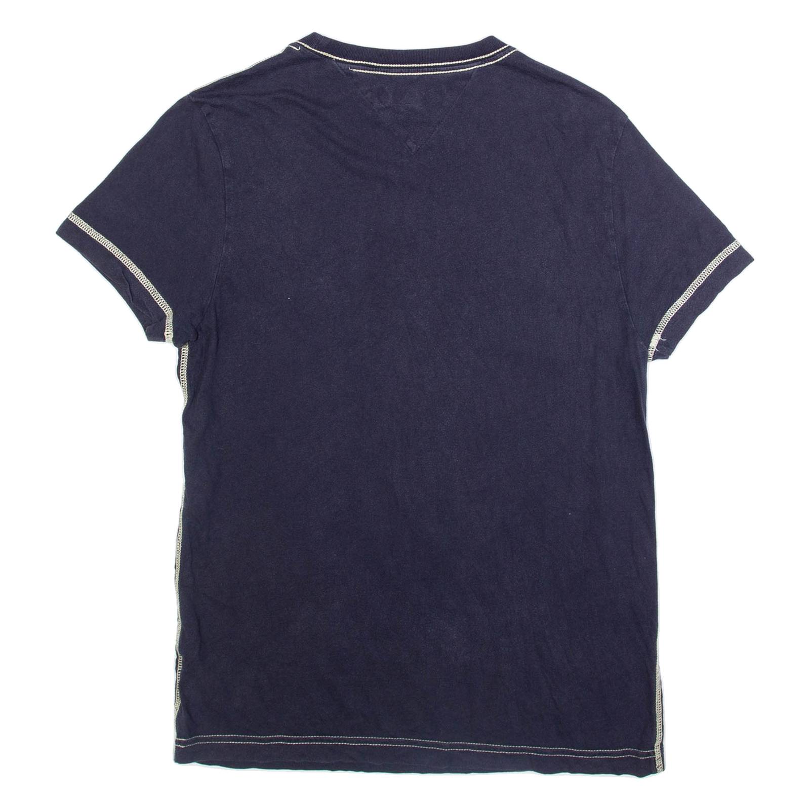 TOMMY HILFIGER Mens T-Shirt Blue S