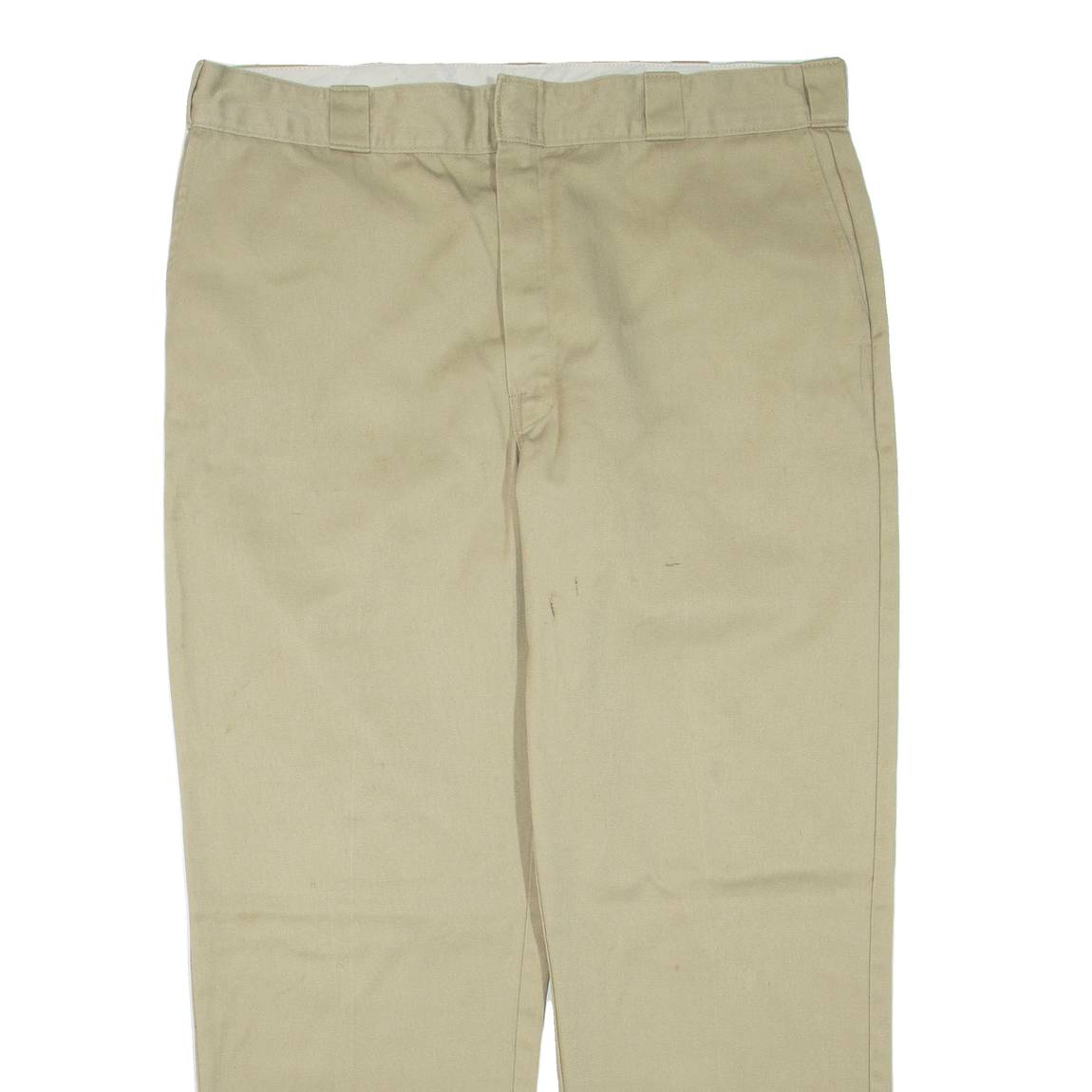 DICKIES Mens Trousers Beige Regular Tapered W40 L30