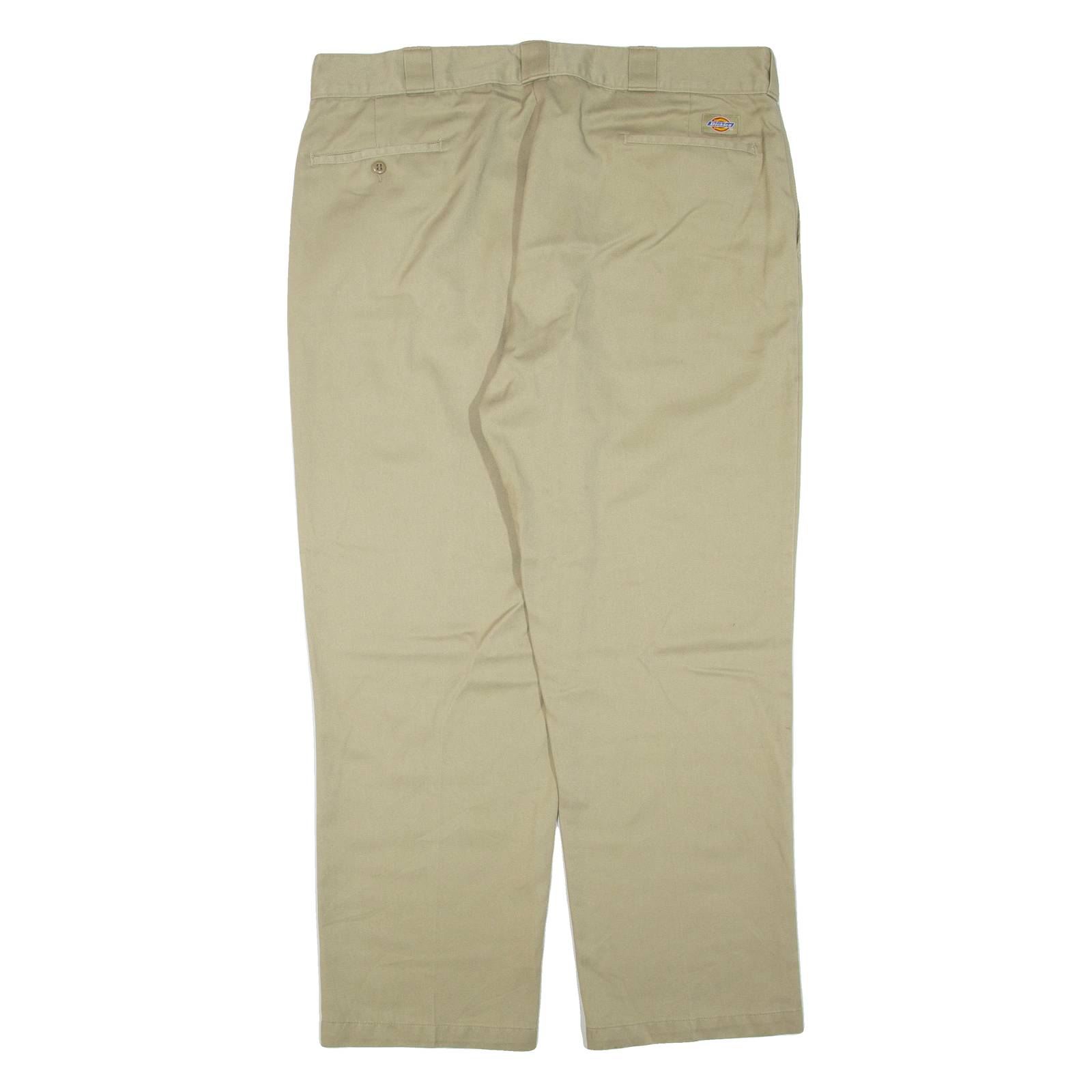 DICKIES Mens Trousers Beige Regular Tapered W40 L30